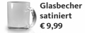 Glasbecher